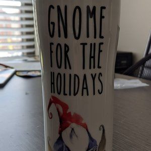 Ciroa "Gnome for the Holidays" Ceramic Travel Mug